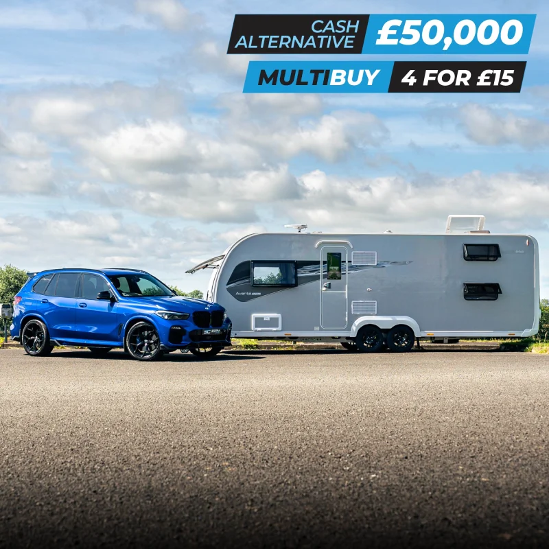 BMW X5 GO5 3.0d M-Sport & Brand New Elddis Avante 868 Apex 6 Berth Caravan