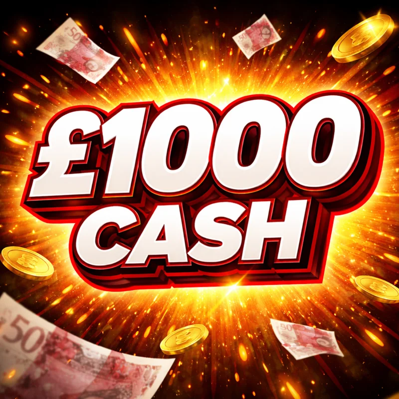 £1000 Cash – Low Odds