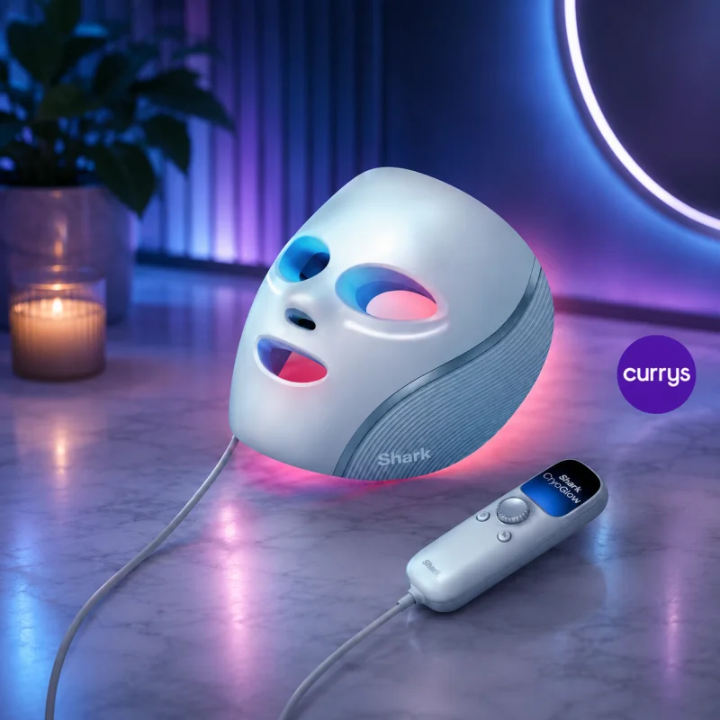 SHARK CRYOGLOW UNDER-EYE COOLING LED ANTI-AGEING & BLEMISH REPAIR MASK