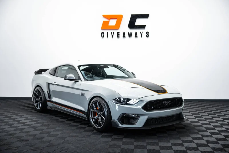 Win this Mach 1 Ford Mustang & £3,000 or £38,000 Tax Free