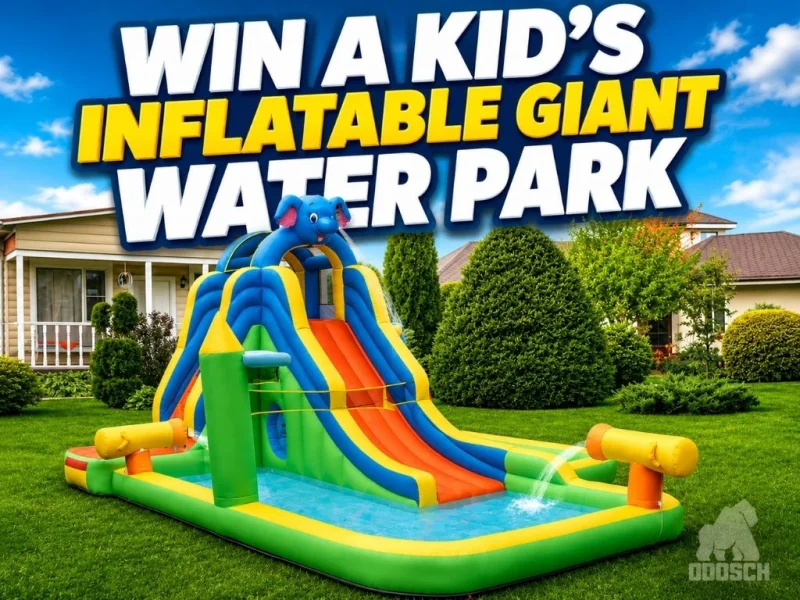 QUICK FIRE: INFLATABLE GIANT WATER PARK