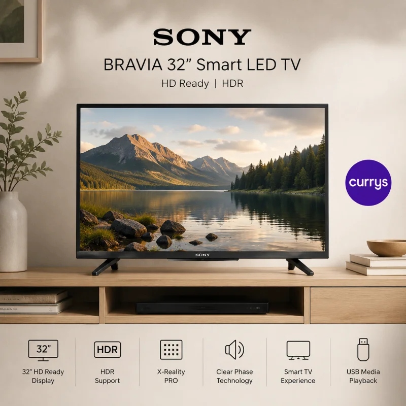 SONY BRAVIA 32″ SMART HD READY HDR LED TV