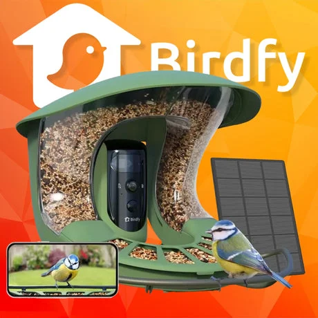 Birdfy 2 Pro Dual-Lens Smart Bird Feeder + Solar Panel 19th May 26