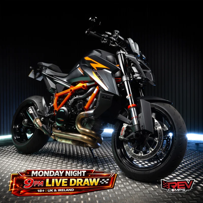 2025 KTM 1390R SUPERDUKE + £1000