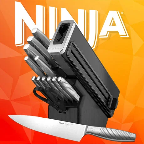 Ninja StaySharp 14-Piece Stainless Steel Knife Set 21st June 26