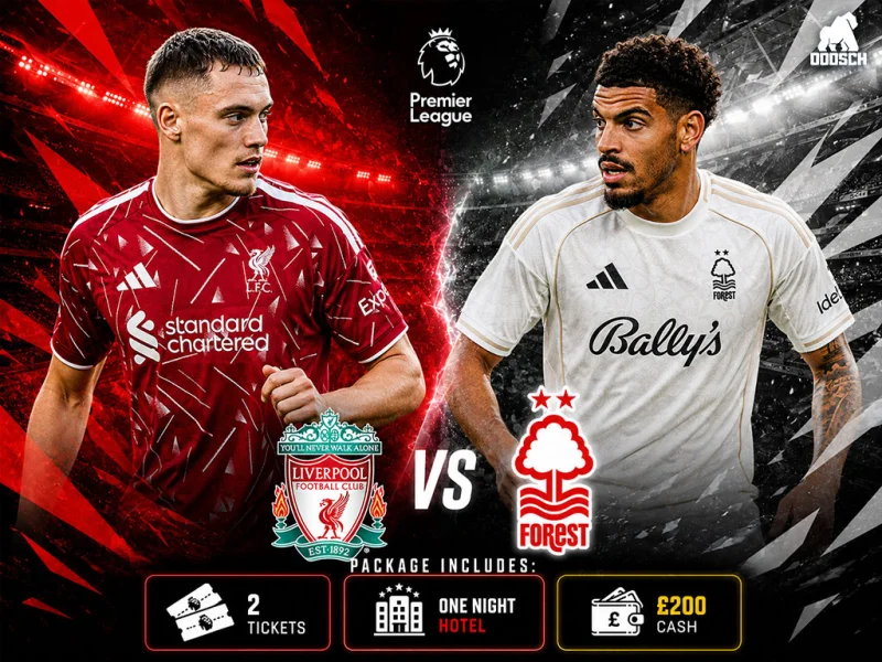 Liverpool V Nottingham Forest Hospitality Package #2