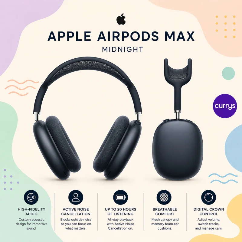 APPLE AIRPODS MAX – MIDNIGHT
