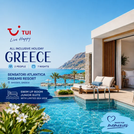 TUI ALL INC HOLIDAY SWIM-UP ROOM Atlantica Dreams RHODES