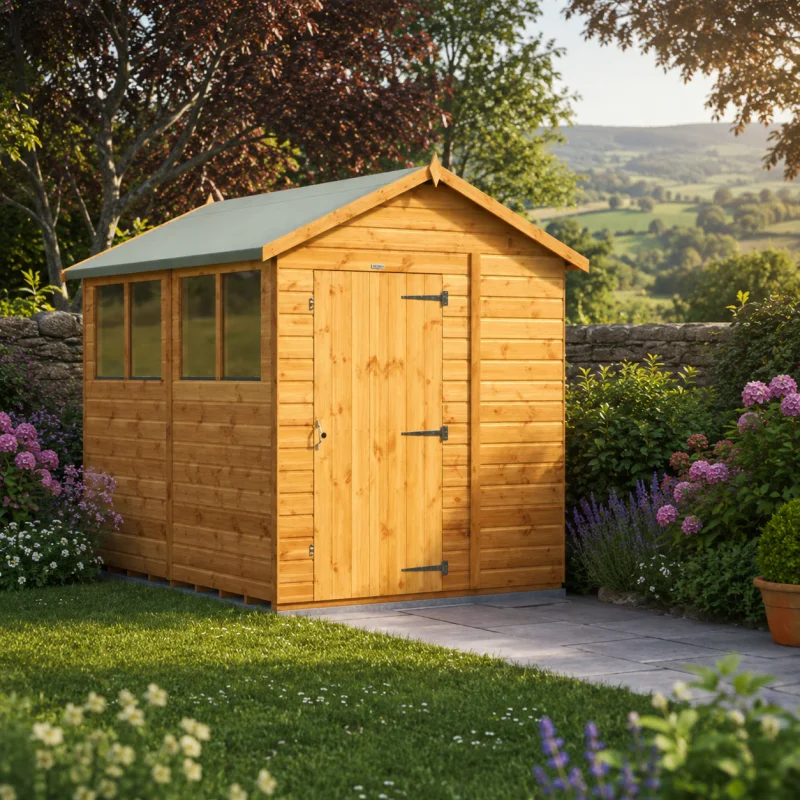 Power Apex GARDEN Shed 8×6