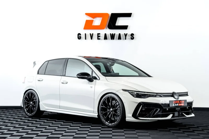 Win this 2025 Volkswagen Golf R 8.5 & £2,000 or £32,000 Tax Free