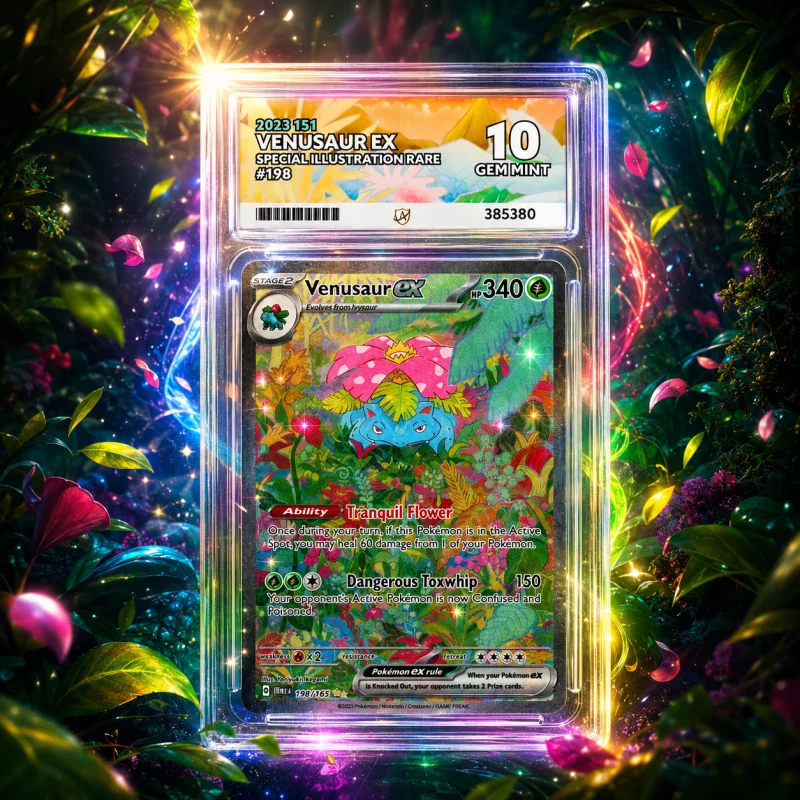 ACE 10 GEM MINT VENUSAUR EX SPECIAL ILLUSTRATION RARE POKEMON CARD #198