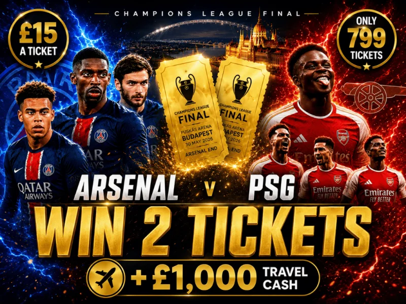 2x Champions League Final Tickets