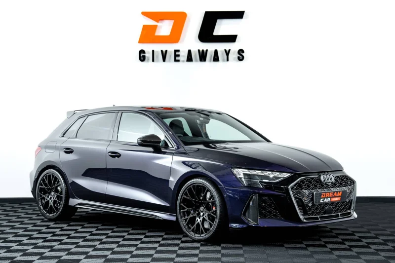 Win this Carbon Vorsprung Audi RS3 & £3,000 or £52,000 Tax Free