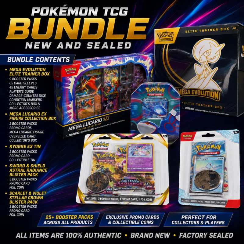 NEW AND SEALED POKEMON TCG BUNDLE