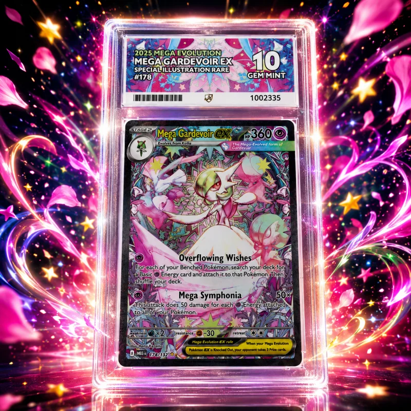 ACE GEM MINT 10 2025 MEGA EVOLUTION GARDEVOIREX SIR POKEMON CARD #178
