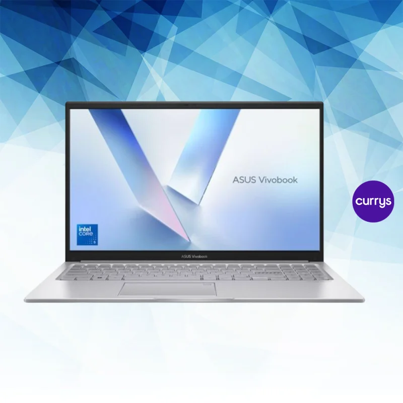 ASUS Vivobook 15″ Laptop, Intel Core 5 512GB SSD