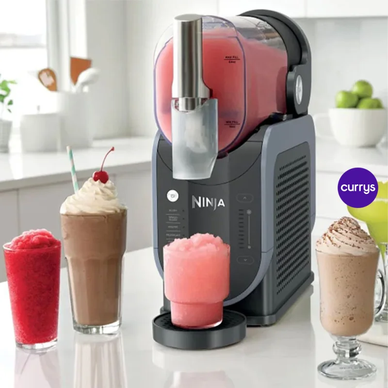 NINJA SLUSHi Frozen Drink Maker – Artic Blue & Grey