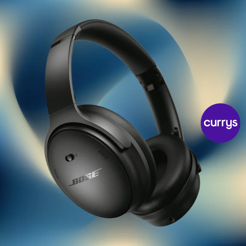 BOSE QUIETCOMFORT WIRELESS BLUETOOTH NOISE-CANCELLING HEADPHONES – BLACK