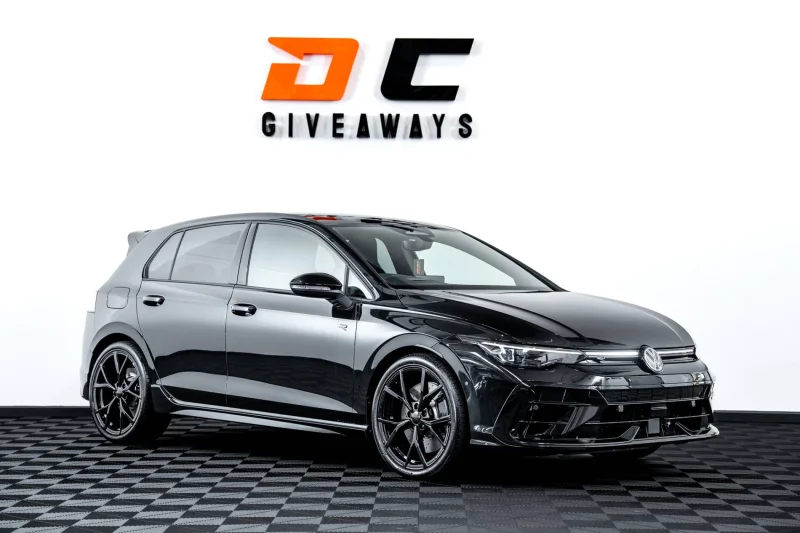 Win this 2026 Volkswagen Golf R Black Edition & £2,000 or £34,000 Tax Free