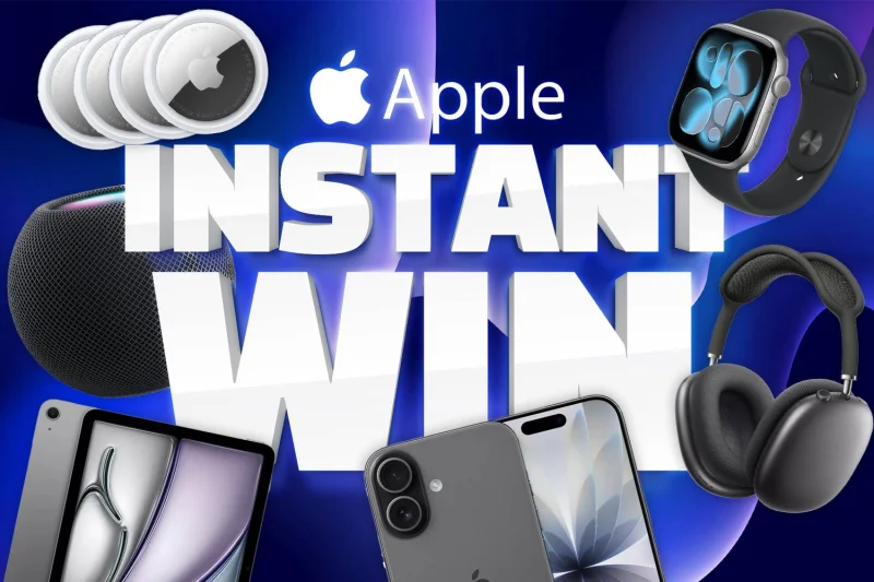Apple Instant Win - 10,000 + Instant Prizes