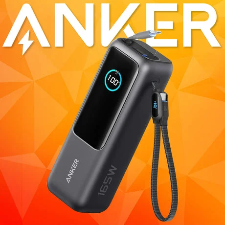 Anker 165W Power Bank – Built In & Retractable Cables 26th June 26