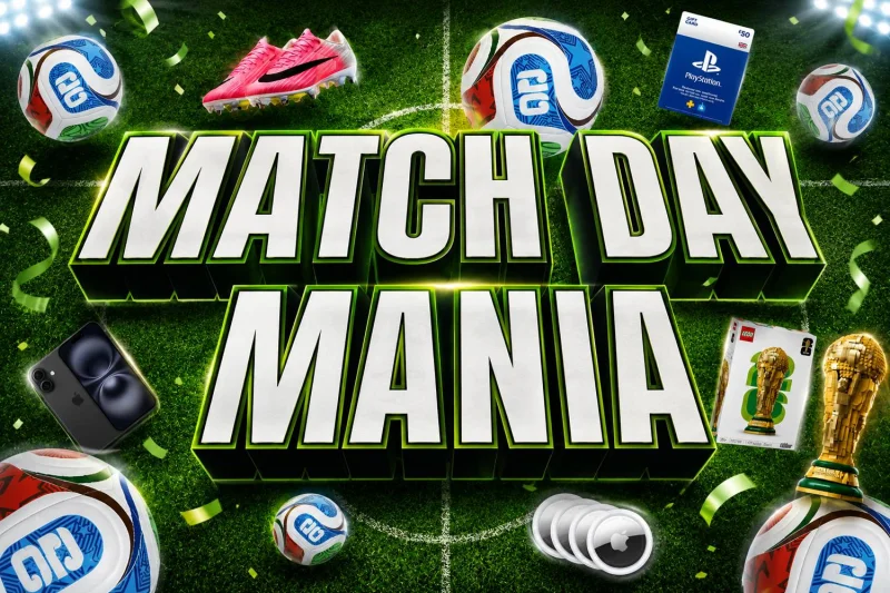 Match Day Mania - 31,000 Guaranteed Football Prizes