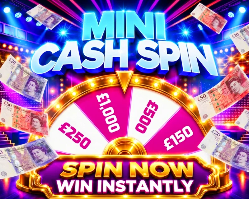 The Mini Cash Spin!