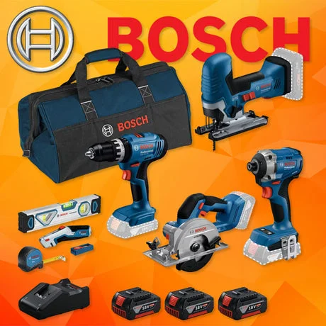 Bosch Professional 18V Cordless Tool Kit 25th June 26