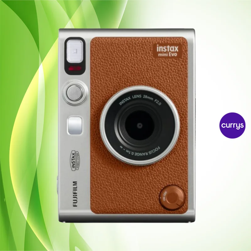 INSTAX mini Evo Digital Instant Camera – Brown