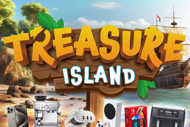 Treasure Island - 31,000 Guaranteed Prizes