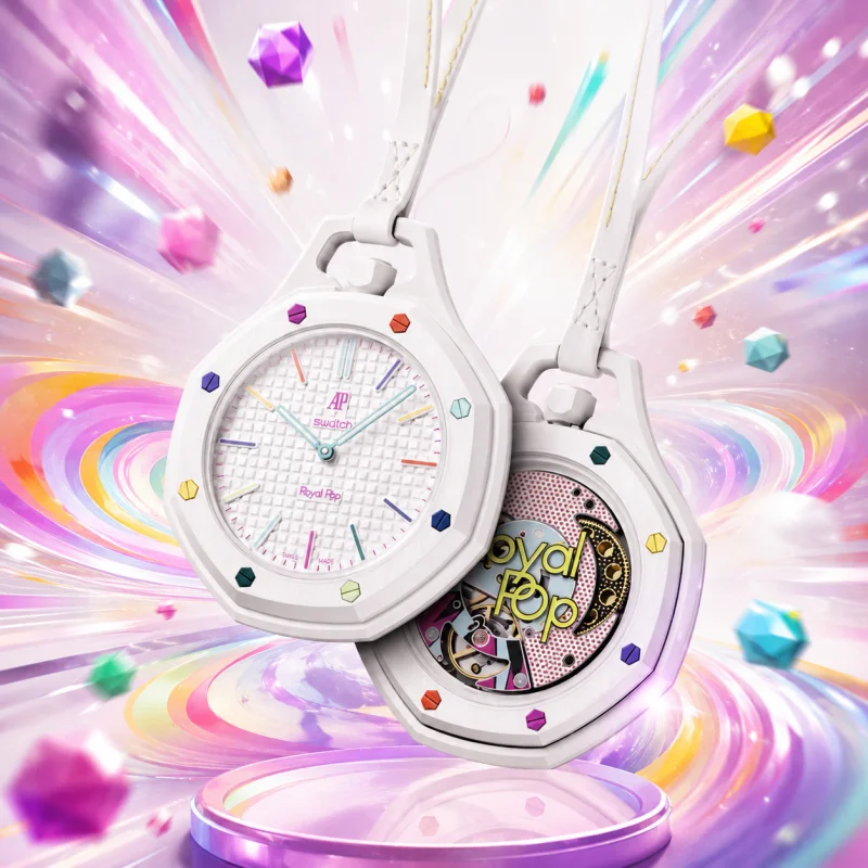 SWATCH X AUDEMARS PIGUET ROYAL POP HUIT BLANC – BRAND NEW RELEASE