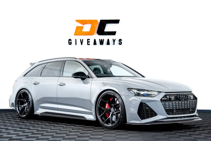 Win this Audi RS6 Vorsprung & £3,000 or £65,000 Tax Free