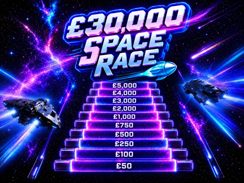 £30,000 Space Race Instant  Scratch