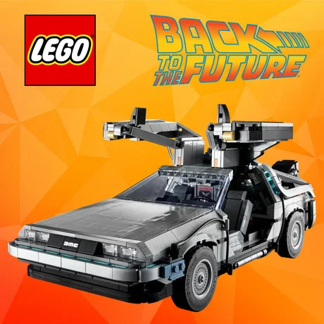 Lego Icons Back to the Future DeLorean Time Machine 10th July 26