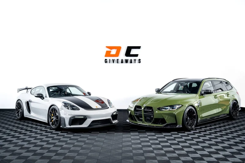 Win this BMW M3 Touring + Porsche GT4 & £5,000 or £130,000 Tax Free