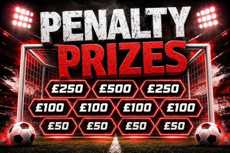 Penalty Prizes - Cash Instant Win!