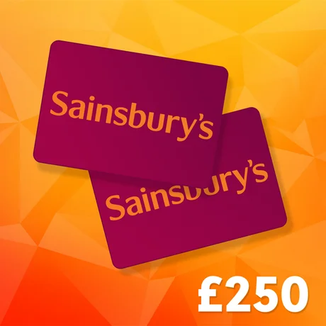 £250 Sainsbury's Gift Card 19th June 26
