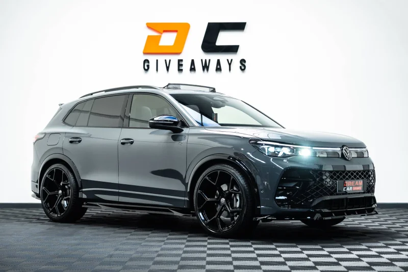 Win This Volkswagen Tiguan R-Line & £5,000 or £32,000 Tax Free