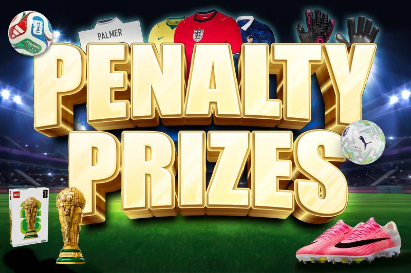 Penalty Prize Picks - 31,000 Guaranteed Football Prizes