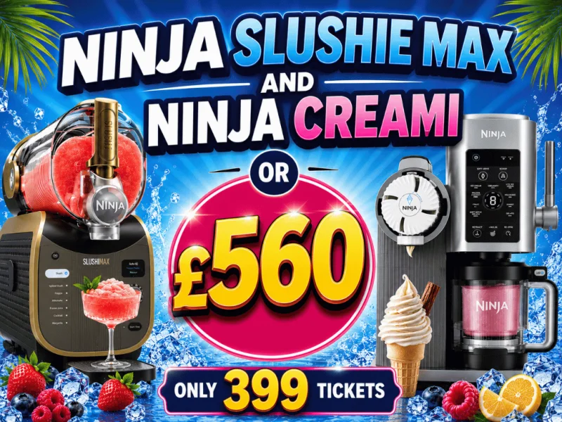 Ninja Slushie Max & Ninja Creami or £560