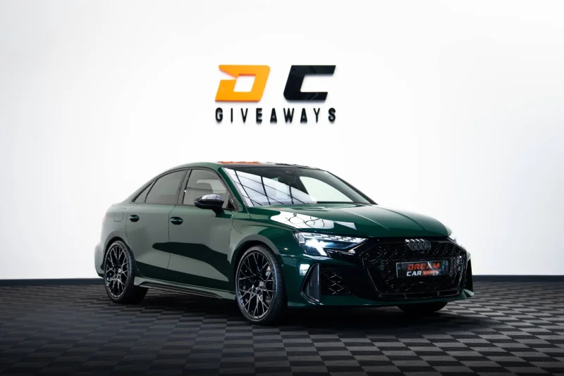 Win this Carbon Vorsprung Audi RS3 & £3,000 or £48,000 Tax Free
