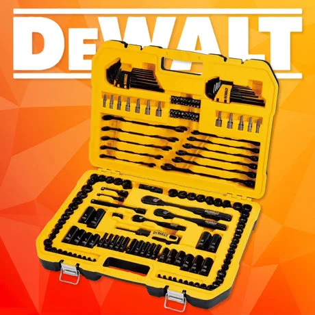 DEWALT Mechanics Set 184pcs 16th June 26