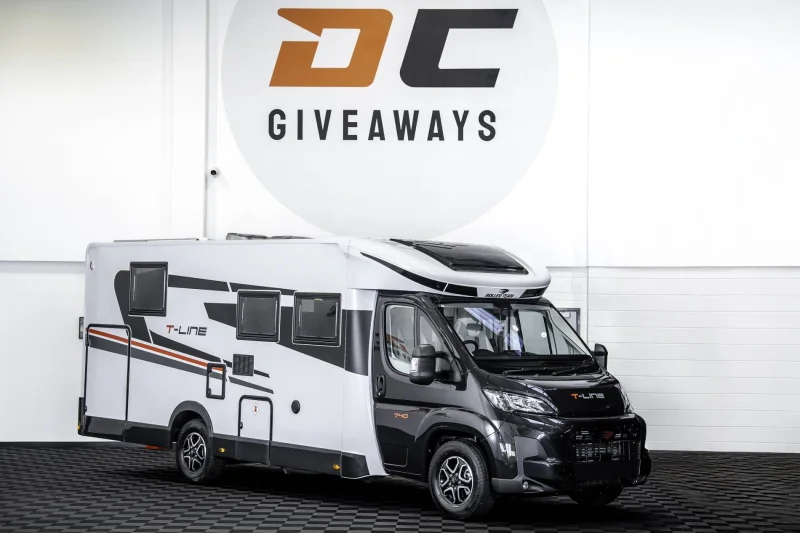 Win this Brand New Roller Team T-Line 740 Camper or £65,000 Tax Free