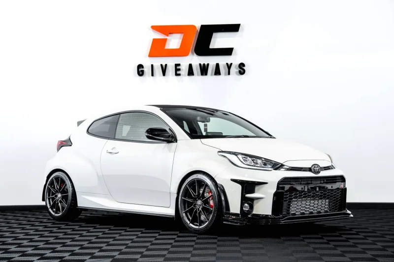 Win this Toyota GR Yaris & £2,000 or £25,000 Tax Free LOW ODDS