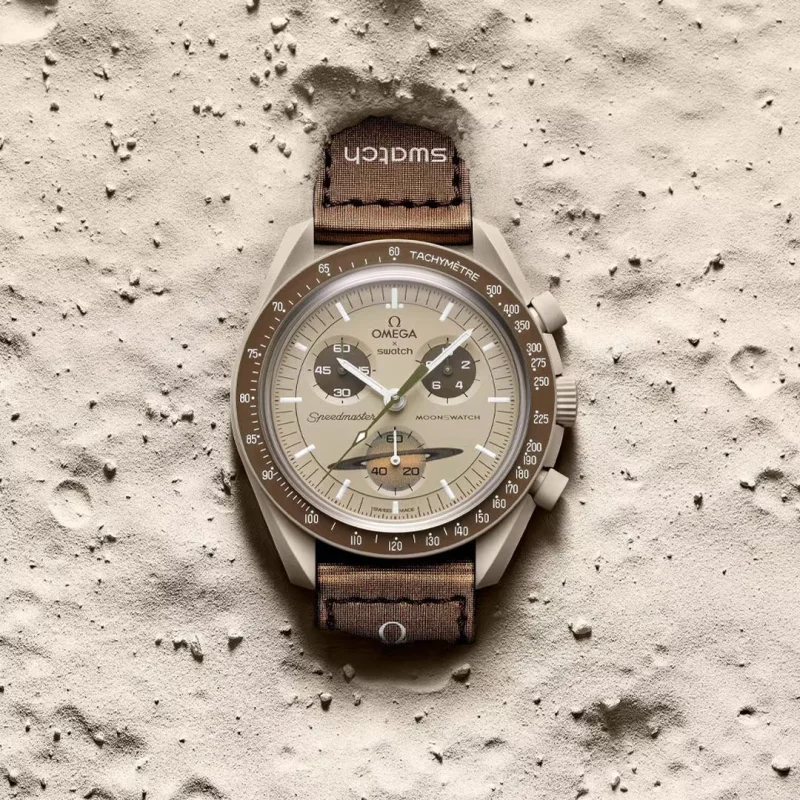 Swatch X Omega Saturn