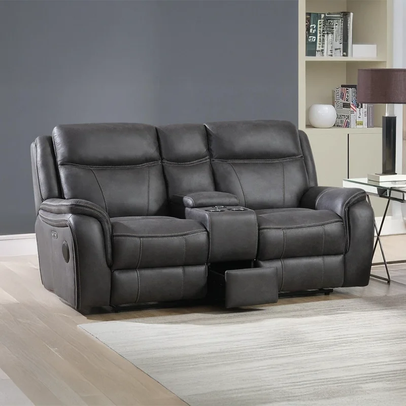 PHOENIX MEDIA 2 SEATER POWER RECLINER