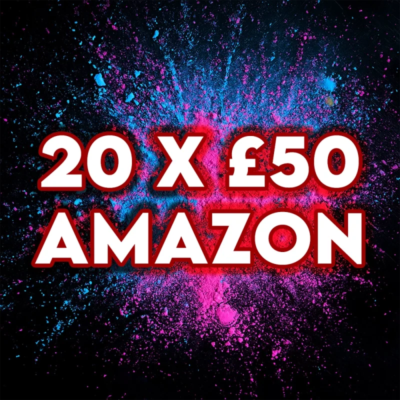 REFERRAL – 20 x Winners £50 Amazon Vouchers