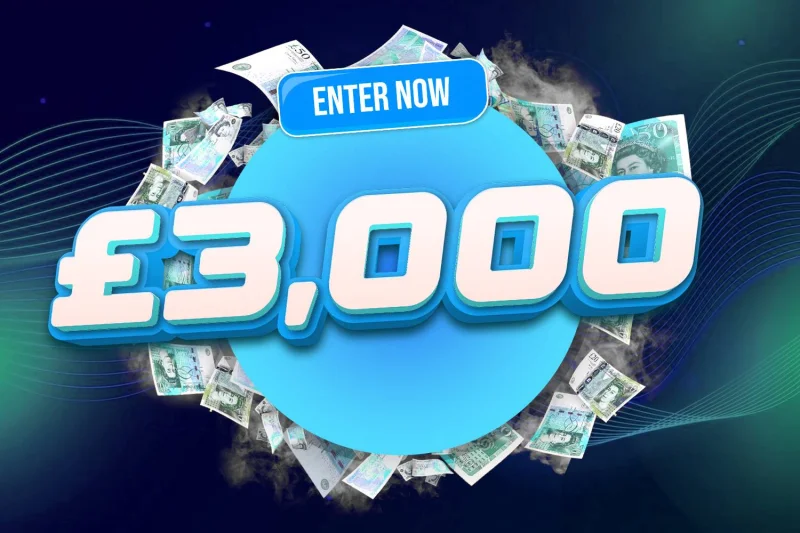 Win £3,000 Tax Free Cash