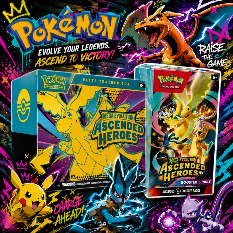 5 x BRAND NEW POKEMON ASCENDED HEROS ELITE TRAINER BOXES