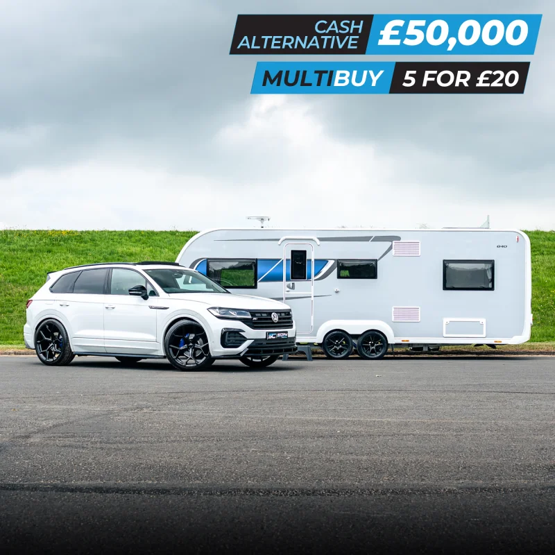 WIN This Volkswagen Touareg & Brand New Elddis Connoisseur 840